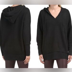NAADAM Cashmere Layered Hoodie Sweater